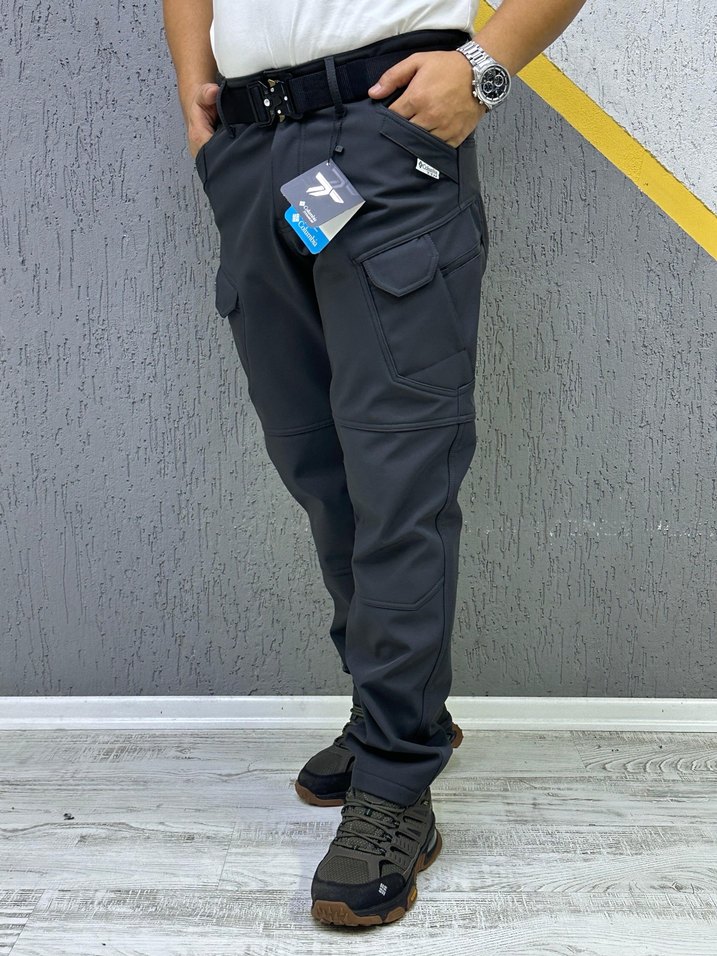 Kemerli Koyu Mavi Erkek Street Wear Pantolon - Görsel 3