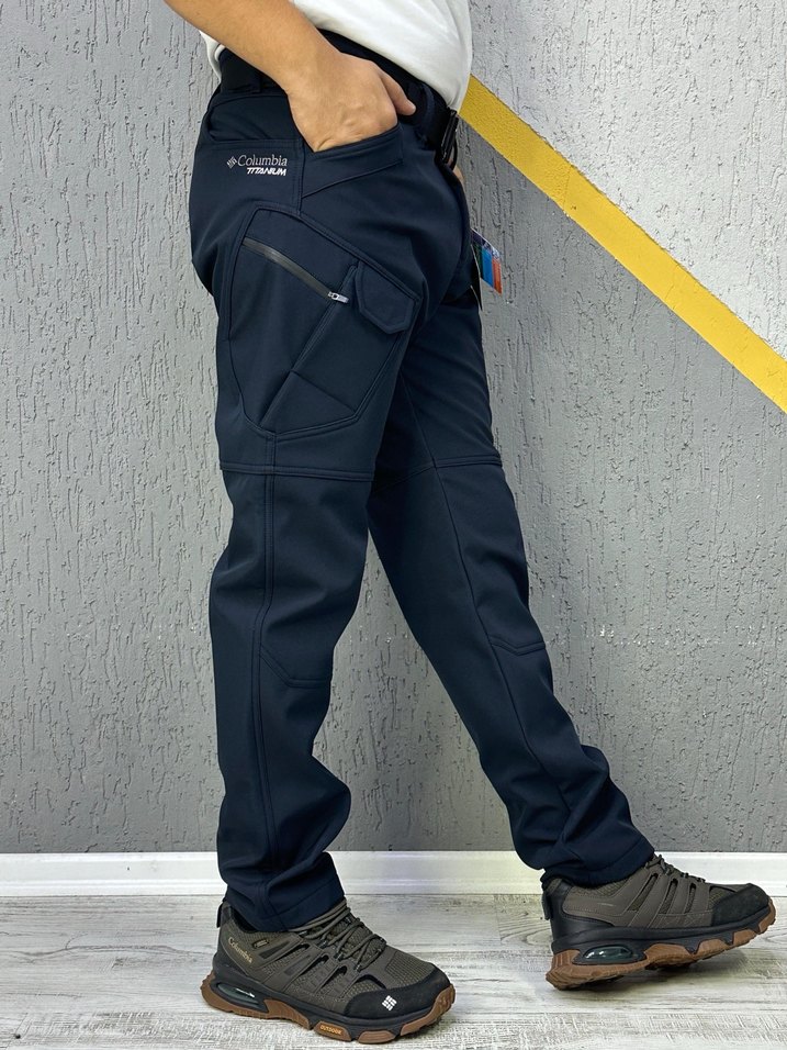 Kemerli Koyu Mavi Erkek Street Wear Pantolon - Görsel 2