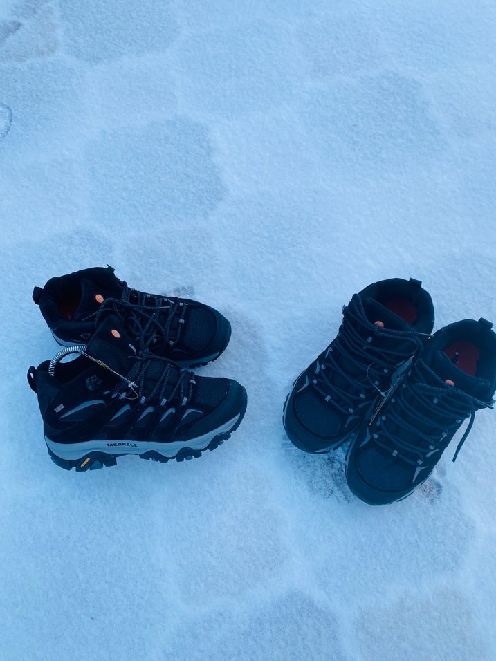 Erkek Mavi Outdoor Ayakkabı Velcro Detaylı - Görsel 3