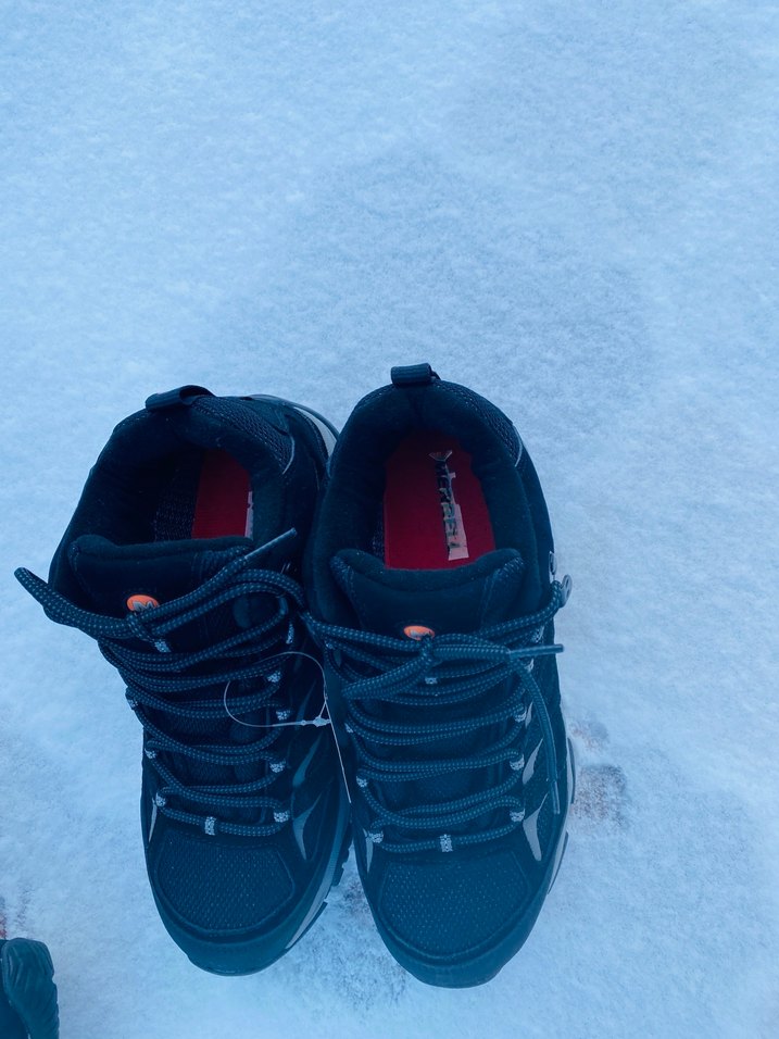 Erkek Mavi Outdoor Ayakkabı Velcro Detaylı - Görsel 4