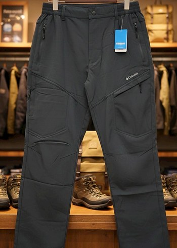 Columbia Siyah Fermuarlı Erkek Eşofman Altı - Görsel 2