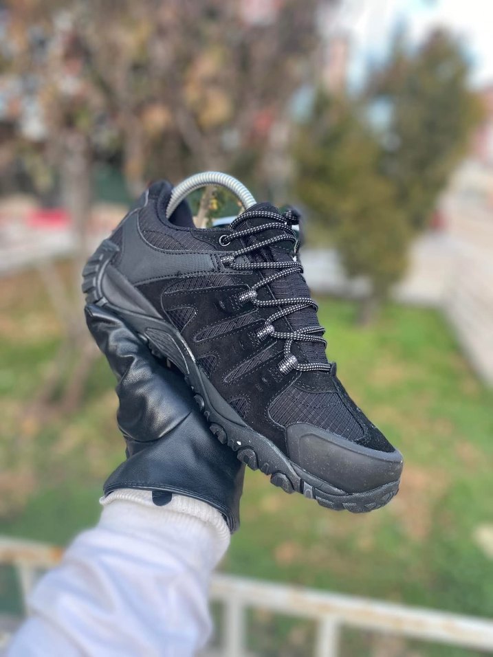 Erkek Siyah Kamuflaj Outdoor Ayakkabı - Görsel 2