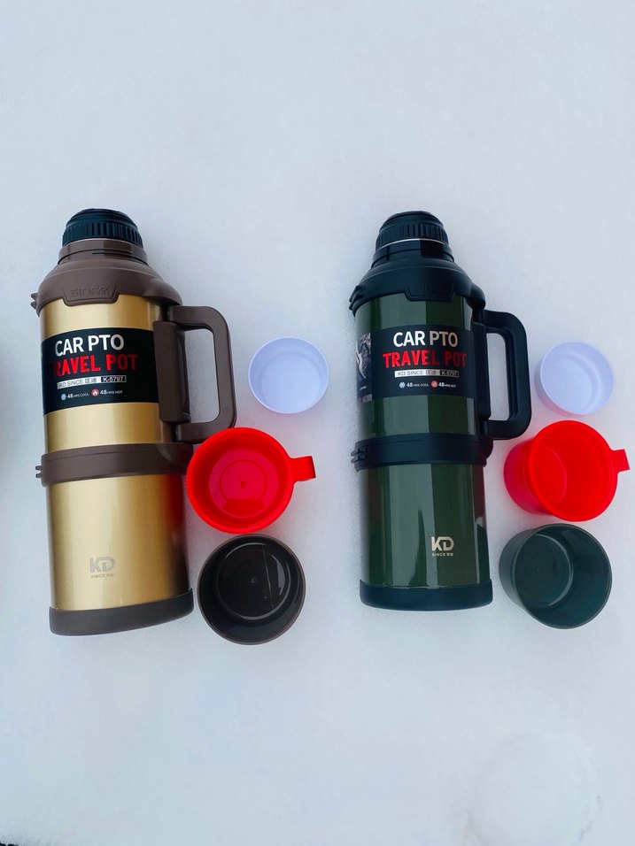 Gri Çocuk Termos Şişesi CARPTO - Görsel 3