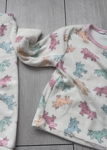 Kız Bebek Polar Pijama Takımı - Görsel 4