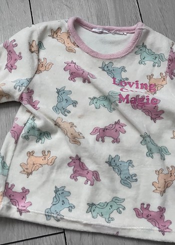 Kız Bebek Polar Pijama Takımı - Görsel 3