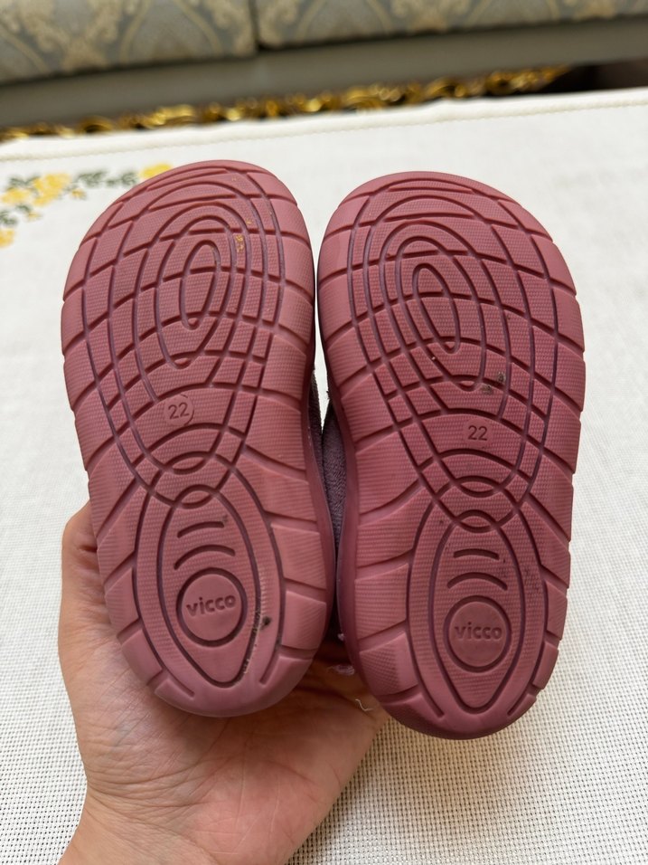 Kız Çocuk Bordo Cırt Cırtlı vicco - Görsel 3