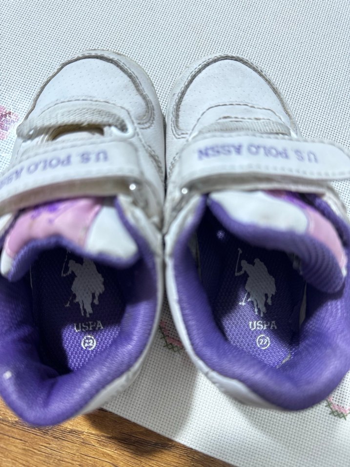 Kız Çocuk Mor Günlük Spor Ayakkabı - Görsel 2