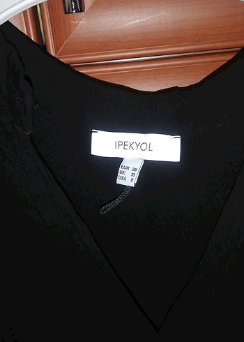 Düğmeli Siyah Kolsuz Midi Viskon Kadın Yelek - Görsel 3