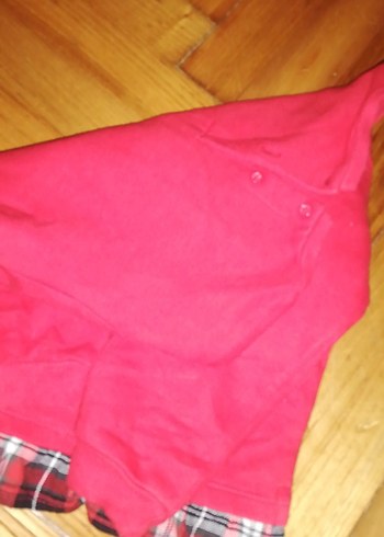 Kız Çocuk Kırmızı Uzun Kollu Sweatshirt - Görsel 3