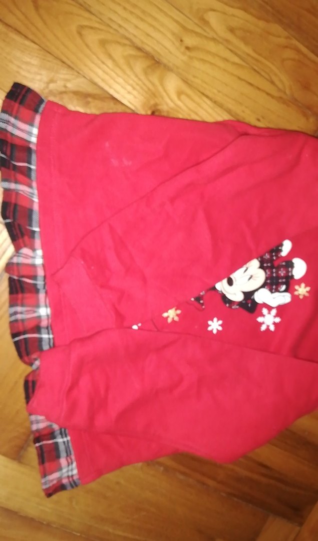 Kız Çocuk Kırmızı Uzun Kollu Sweatshirt - Görsel 2