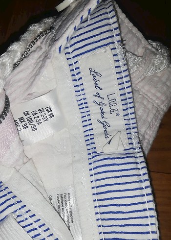 Beyaz Keten Kemerli Kız Eteği - Görsel 3