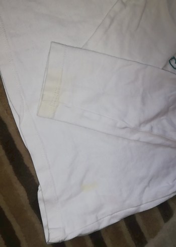 Beyaz Kısa Kollu Baskılı Erkek Tişört - Görsel 2