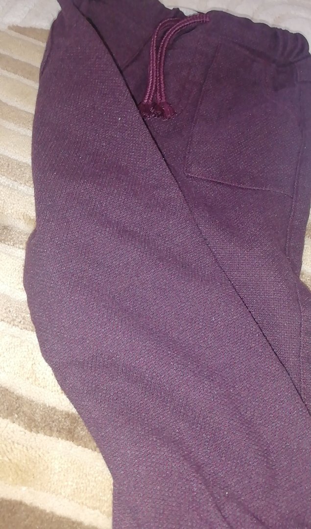 Mor Rahat Kesim Erkek Çocuk Eşofman Altı - Görsel 2