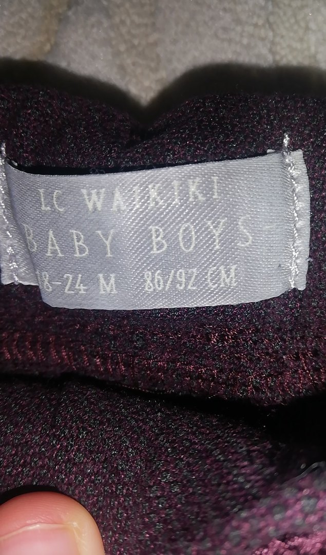 Mor Rahat Kesim Erkek Çocuk Eşofman Altı - Görsel 3