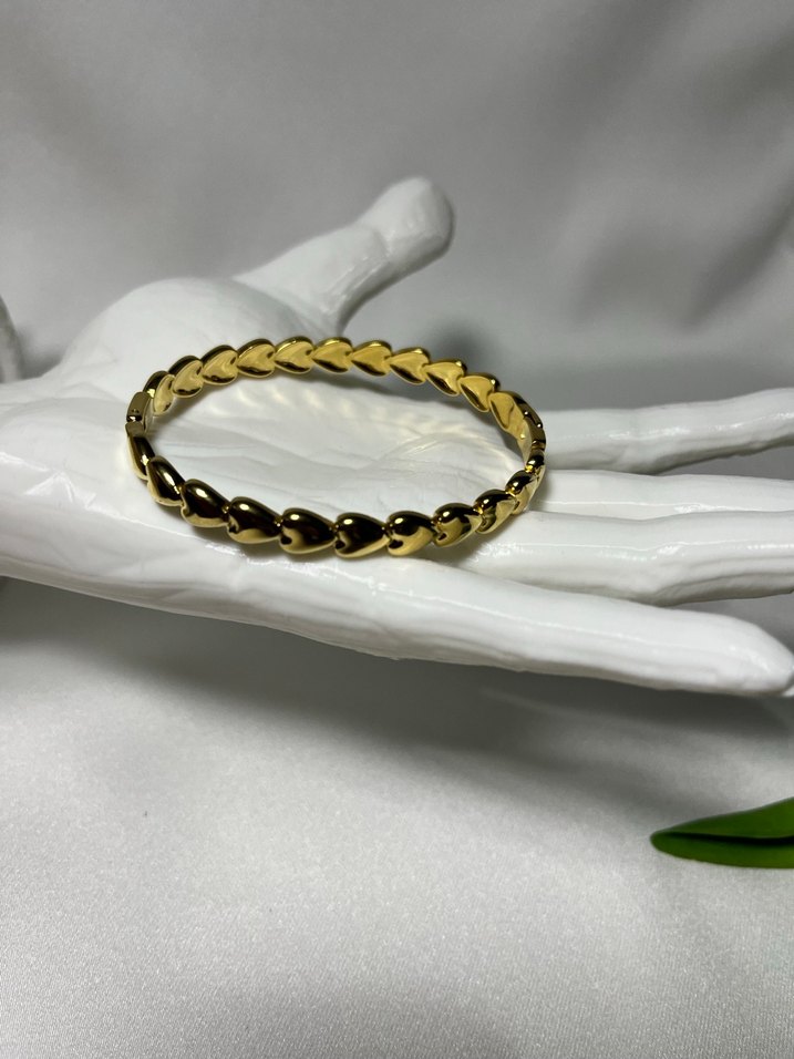 Beyaz Zincir Detaylı Kadın El Zinciri - Görsel 3