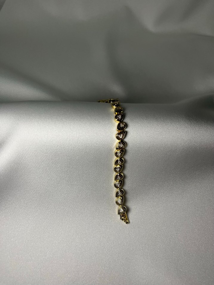 Zincir Detaylı Modern Klasik Kadın Bileklik - Görsel 4