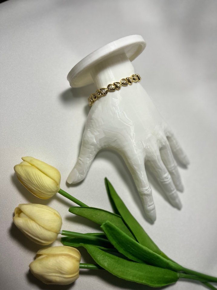 Zincir Detaylı Modern Klasik Kadın Bileklik - Görsel 3