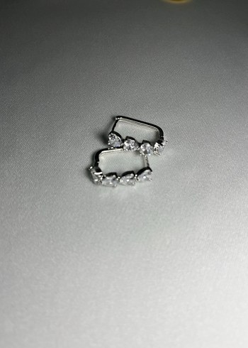 Beyaz Sade Midi Küpe - Görsel 2