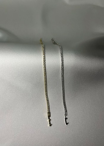 Beyaz Zincir Detaylı Kadın Bileklik - Görsel 4