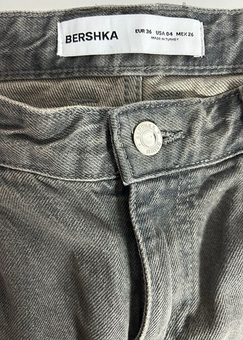 BERSHKA balloon fit baggy jean - Görsel 4