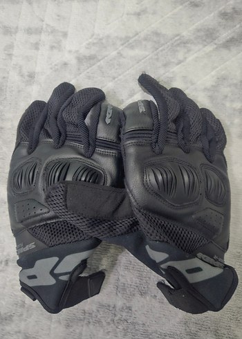 Siyah Biker Motosiklet Kaskı ve Eldiven Seti - Görsel 4