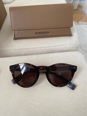 Beden kahverengi Renk Burberry güneş gözlüğü - sıfır