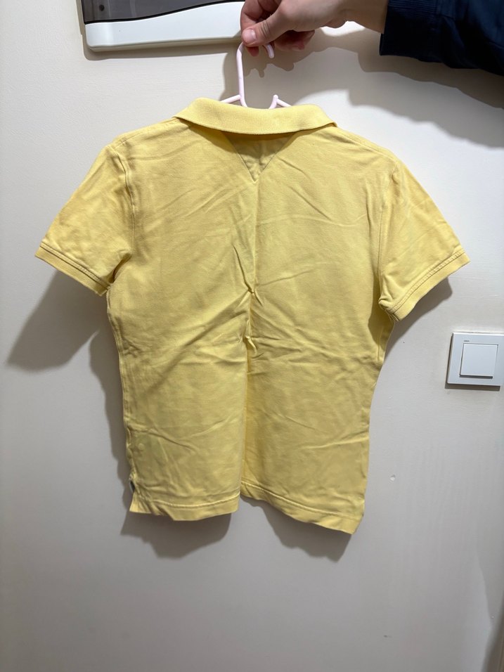 Sarı  Polo Tişört - Görsel 2