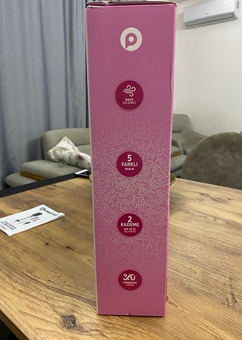 PoloSmart Pembe Hava Üflemeli Saç Şekillendirici - Görsel 5