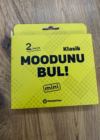 Sarı Mood Bingo Mini Kart Oyunu - Görsel 2