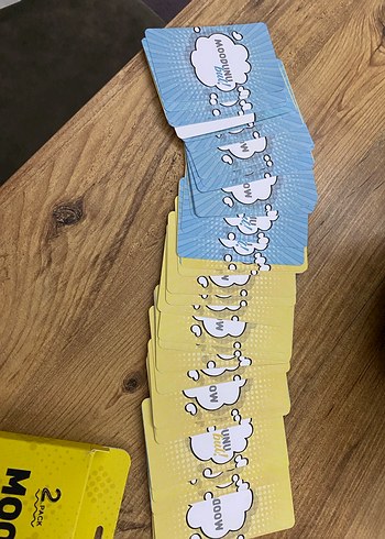 Sarı Mood Bingo Mini Kart Oyunu - Görsel 3