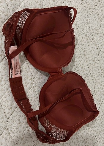 Kahverengi Nakışlı Bohem Sütyen 80B - Görsel 2