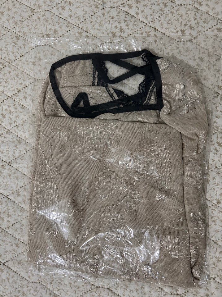 Bej Fitted Midi Emzirme Korsesi - Görsel 2