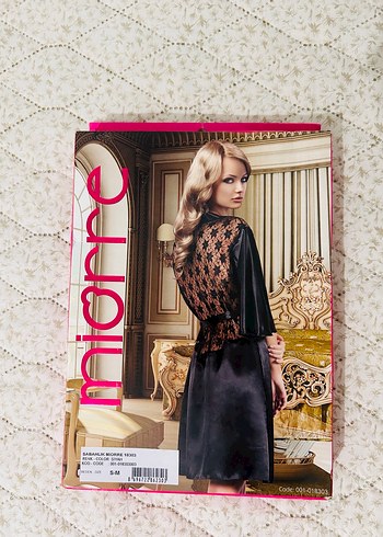 Siyah Mini Gotik Kadın Gecelik - Görsel 2