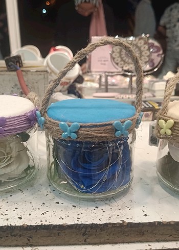 Bohem Tarzı El Yapımı Işıklı Şişe Süsü - Görsel 13