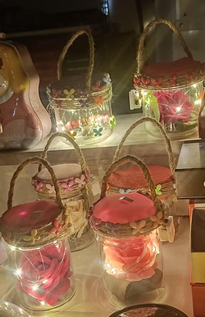 Bohem Tarzı El Yapımı Işıklı Şişe Süsü - Görsel 5