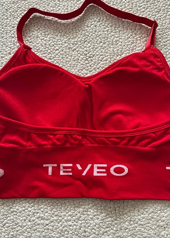 TEVEO SPORTS BRA red - Görsel 2