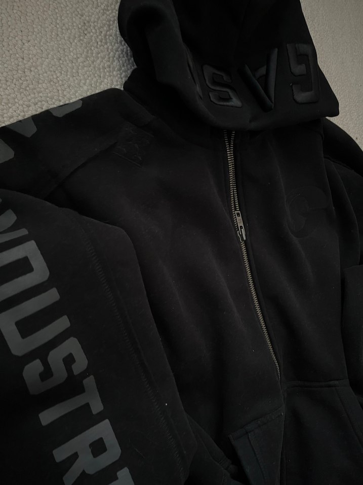 GASP HOOD  BLACK - Görsel 3