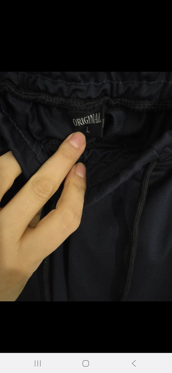 erkek siyah eşofman alti - Görsel 2