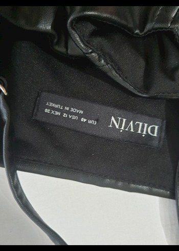 Siyah Deri Strappy Büstiyer - Görsel 3