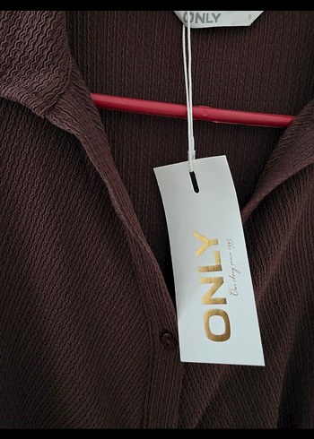 Düğmeli V Yaka Kahverengi Midi Triko Elbise - Görsel 3