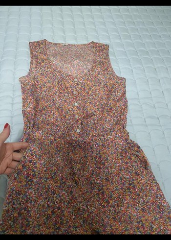 Kadın Çok Renkli Tulum - Görsel 3