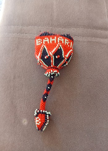 Renkli Boncuklu Bohem Anahtarlık - Görsel 2