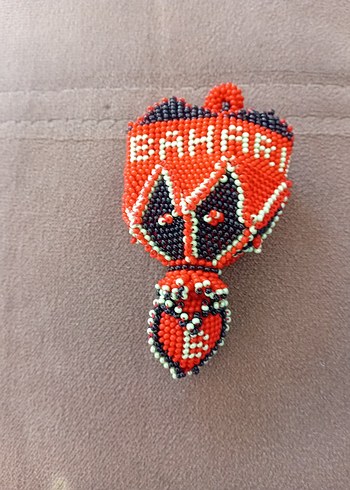 Renkli Boncuklu Bohem Anahtarlık - Görsel 5