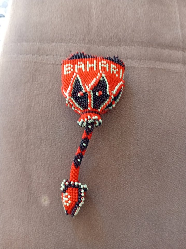 Renkli Boncuklu Bohem Anahtarlık - Görsel 2