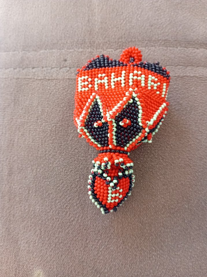 Renkli Boncuklu Bohem Anahtarlık - Görsel 5