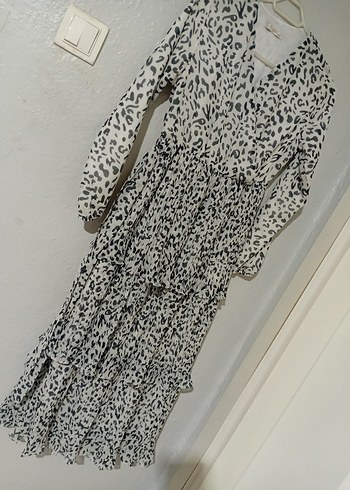 Gri Fermuarlı Midi Hamile Kaban - Görsel 2