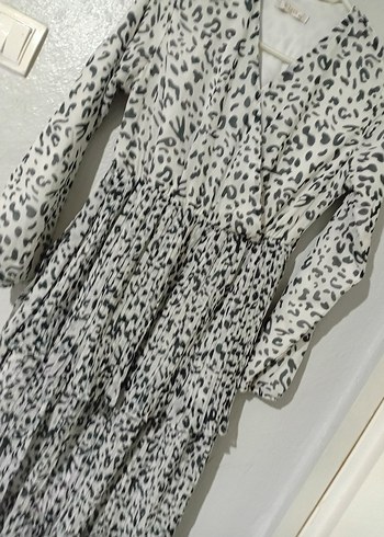 Gri Fermuarlı Midi Hamile Kaban - Görsel 3