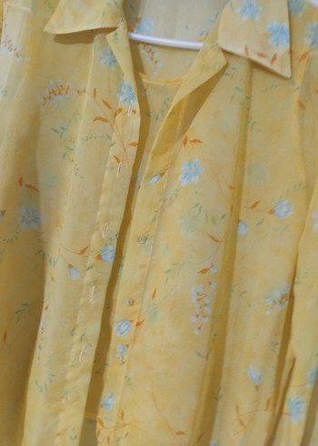 Sarı Bağlama Desenli  ikili takım - Görsel 6