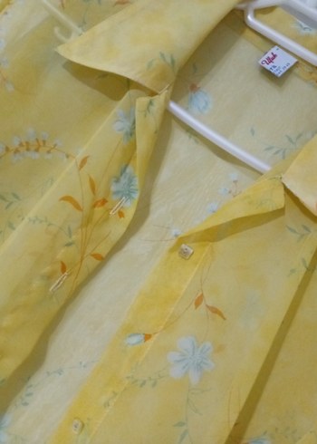 Sarı Bağlama Desenli  ikili takım - Görsel 5