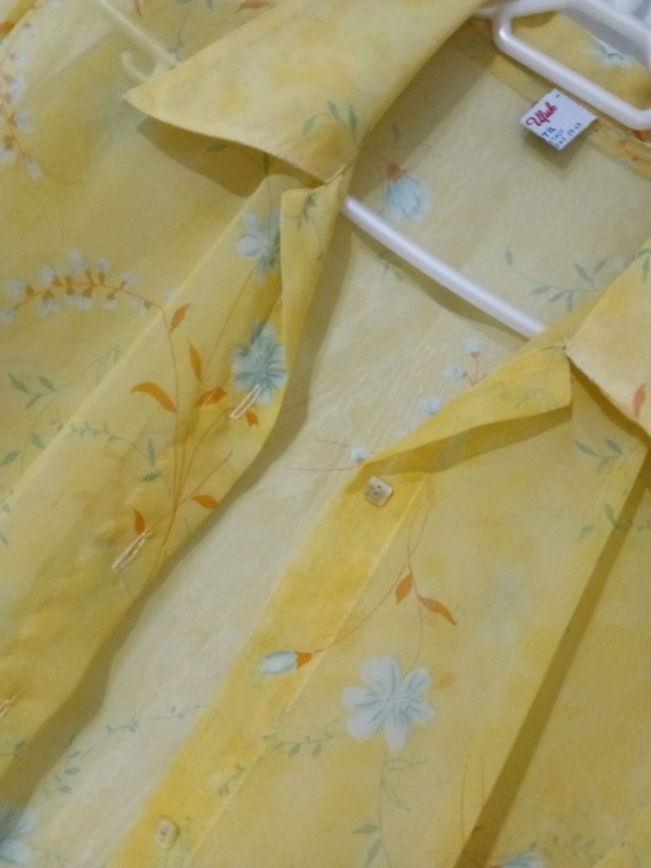 Sarı Bağlama Desenli  ikili takım - Görsel 5